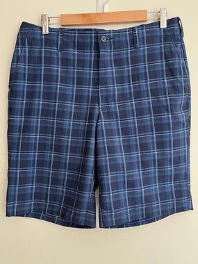 BEN HOGAN Plaid Lightweight Golf Shorts Resortwear Vacation Summer Preppy Casual